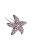 Lumière Starfish Crystal Hair Stick in lilac