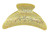 Crystal Covered Hair Jaw Clip in yellow and amber