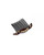 Éclat Interwoven Crystal Hair Comb: comb with an interwoven design in dark red-brown stones on white