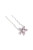 Petite Fleur Crystal Hair Stick in lilac