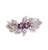 Aurora Petal Barrette in purple and lilac