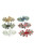Large Crystal Bouquet Flower Barrette
