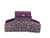 Aurora Petite Crystal Hair Jaw: hair jaw in purple stones, back view showing the hinge