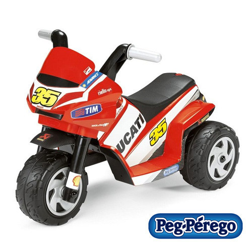 Peg Perego 6v Ducati Motorbike Kids Ride On Trike