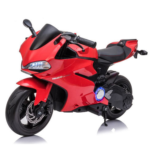 Red 24v 240W Ride-on Kids Motorized Chain Driven Motorbike