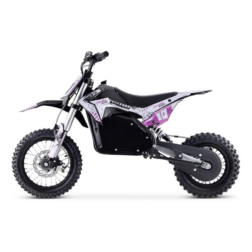 36v Pink Girls 6+ PRO LITHIUM Power Trials Bike with Variable Speed Control