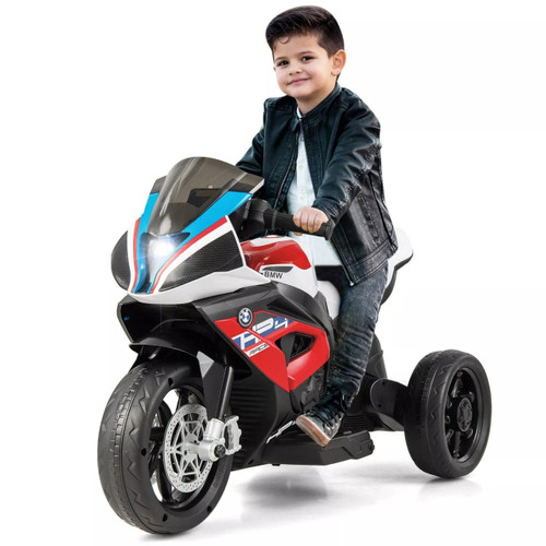 Kids Official Red BMW 12V Battery Powered Motorbike Trike