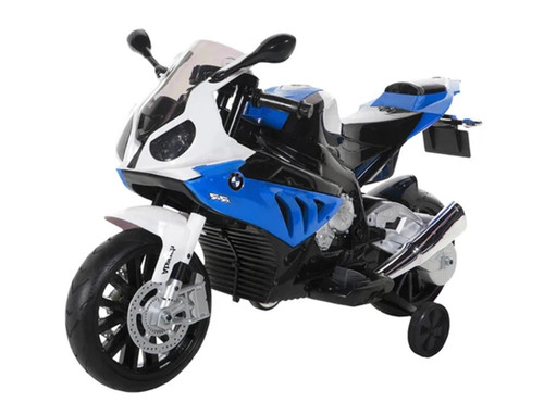 Elite Spec Kids 12v Official BMW Blue 1000RR Electric Super-Bike
