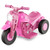 Girls Pink Unicom Bubble  6v Powered Chopper Style Motorbike