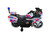 12v Kids Ride On Police Motorcycle With Lights And Sirens