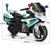 childs 12v Sit-on Police Motorbike with Microphone, Siren & Lights