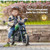 Kids 24v Retro Green & Black Chopper Electric Ride on Motorcycle
