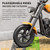 Kids 24v Retro Green & Black Chopper Electric Ride on Motorcycle
