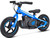 Kids Blue 24v Power Lithium Premium STT Off Road Balance Bike  storm