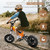 Kids Retro Chopper Style 24v Battery Ride On Balance Bike