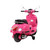Girls Official Pink New Shape Vespa 12V Sit on  Moped Motorbike