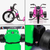 Pink Girls 24v Battery Powered Drift Chopper Ride-on Race Bike