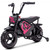 Girls Pink Chunky Tyres 24v Kids Blue Off Road Retro Monkey Bike