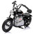 Kids 24v Silver Chopper Style Battery Powered Ride on Motorcycle