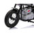 Kids 24v Silver Chopper Style Battery Powered Ride on Motorcycle