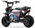 Kids 48v Blue 1000w Motorized Rev-N-Go Monkey Bike Motorbike