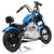 Kids 24v Retro Blue Battery Powered Ride on Chopper Motorcycles