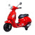 Kids Official Red New Shape Vespa 12V Sit on  Moped Motorbike