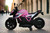Girls Pink 12V Official KLM Ride on  Motorbike with Stabilizers