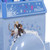 Kids Disney Frozen 6v Electric Rideon Blue Ice Cream Truck Moped