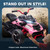 Girls Pink 12v Futuristic 3 Wheel Land Tank Ride on Trike