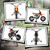 Kids 12v Orange Moto Cross KTM Style Electric Motorbike