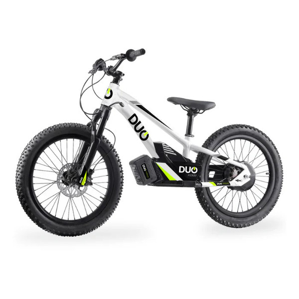 Kids Balance Master White New 20 Inch 36V Electric Balance Bike