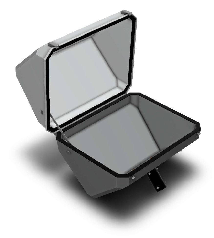 A Series, Large Dual Instrument ABS Enclosure - A3T2
