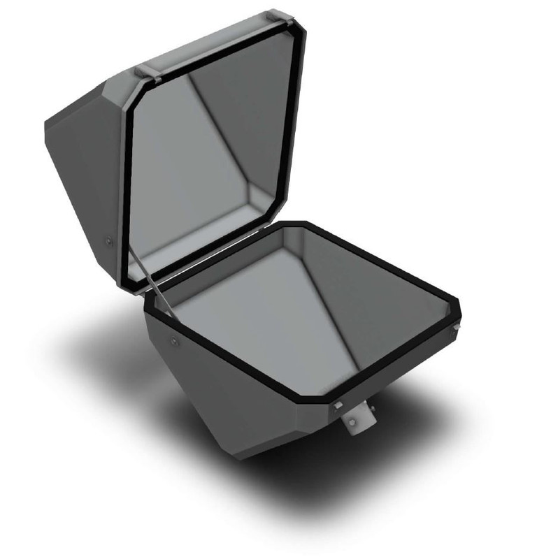 A Series, Large Dual Instrument ABS Enclosure - A3T2