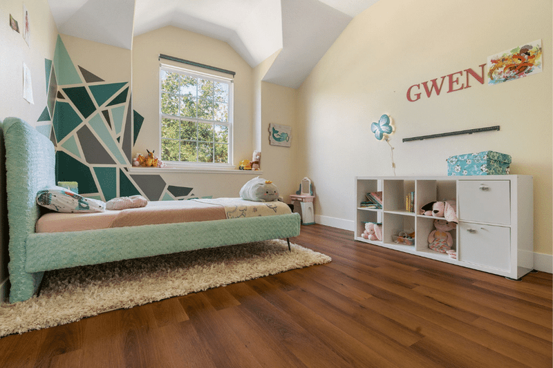 ​Brenwick Base, Modin's Rustic Cherry Shade, Makes the Perfect Playroom | Kaitlyn’s Story
