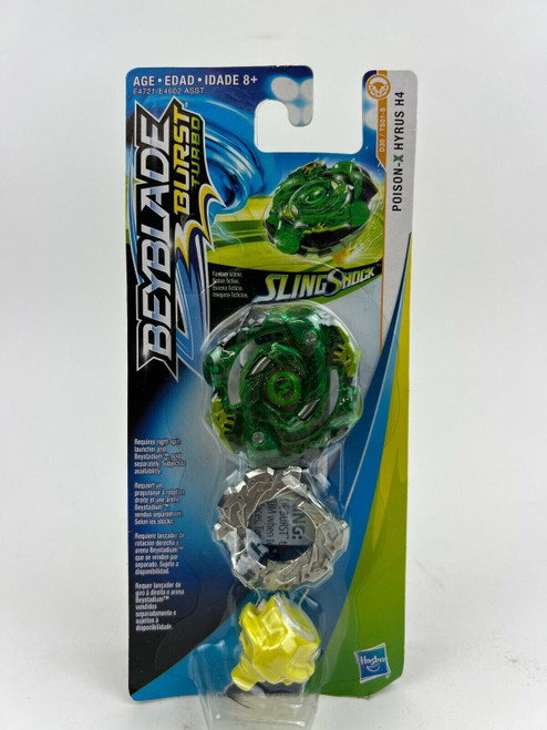 Beyblade Battling Top Burst Turbo Sling Shock Poison-X Hyrus, Toys NEW