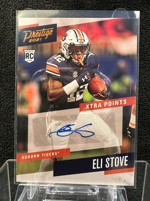 2021 Chronicles Prestige Eli Stove Xtra Points Rookie Auto RC #PS-EST (B) S456