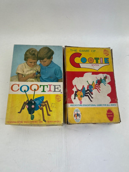 The Game Of Cootie 200 Another Schaper Plastic Game Complete 1 1/2 COMPLETE SETS