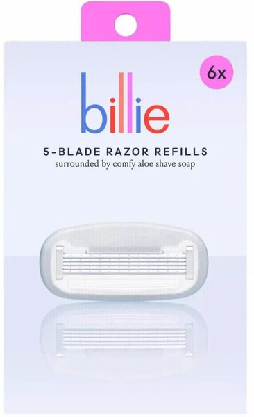 Billie Women’s 5-Blade Razor Refill 6 Pack