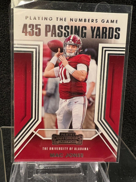 2021 Panini Contenders Draft Picks: MAC JONES RC | Playing The Numbers Game #15