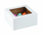 Wilton Corrugated Cake Box with Window 12x12x6"
