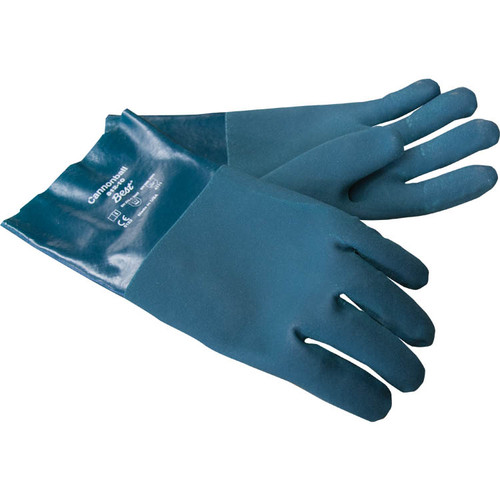 Blue PVC Gloves