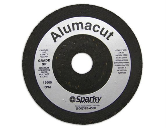 Sparky Alumacut Grinding Wheel Best for Aluminum Grinding! Sparky