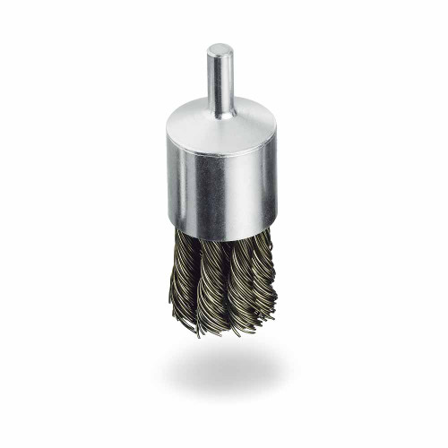 1" twist knot wire end brush