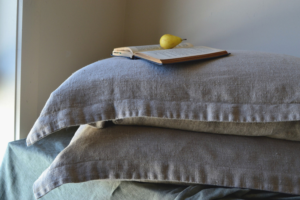rough linen pillowcases