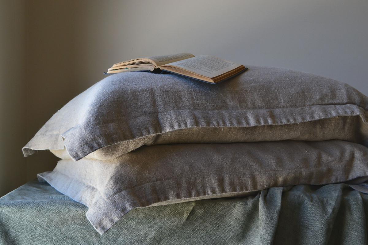 rough linen pillowcases