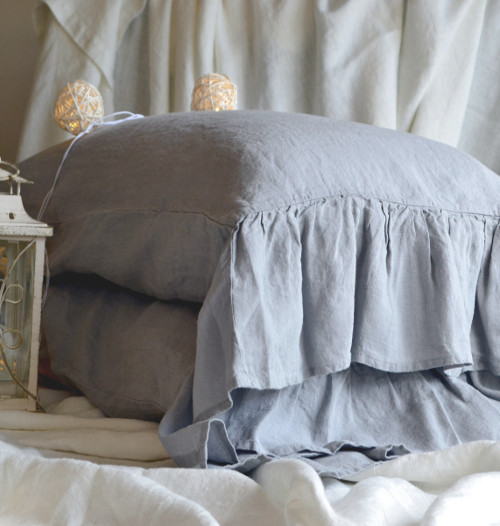 rough linen pillowcases