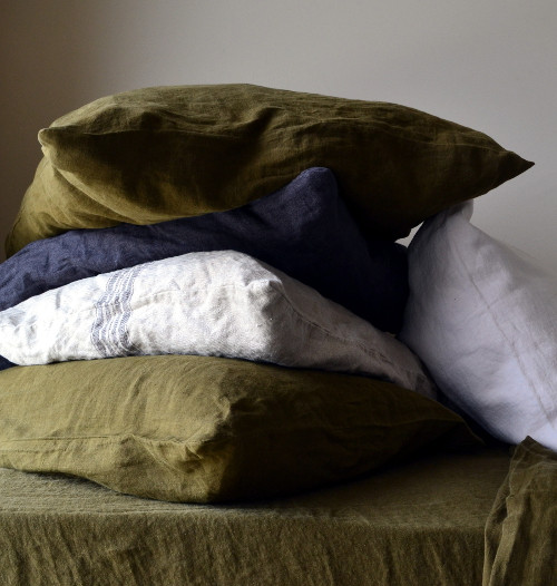olive pillow cases