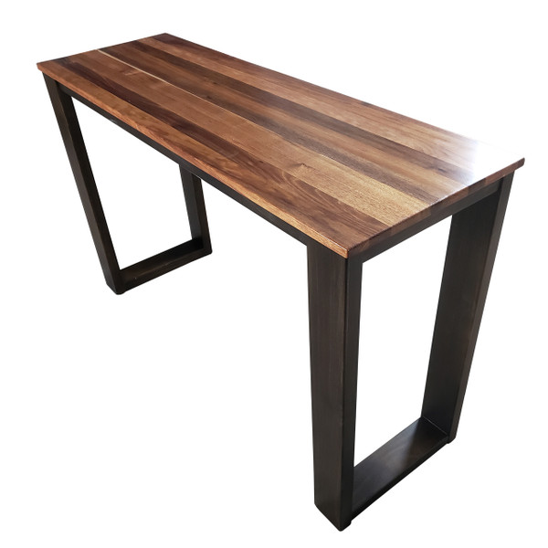 90X40X75CM Solid hardwood console table. Australian made. Blackwood top. No veneers or mdf