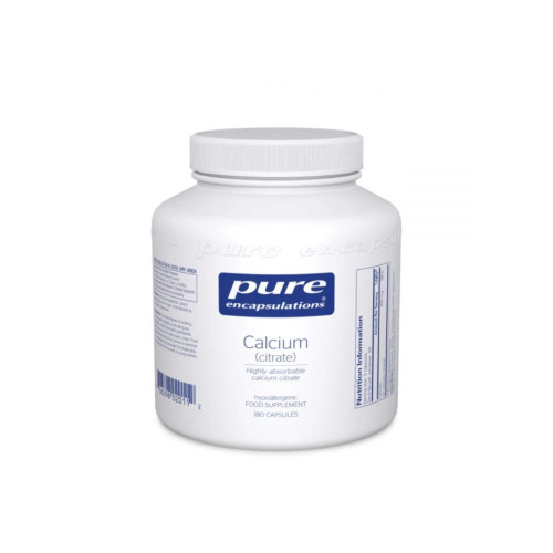 Pure Encapsulations Calcium Citrate 180caps